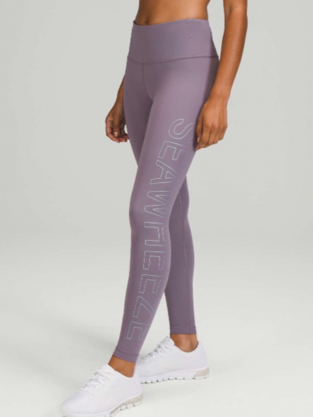 Lululemon Seawheeze Speed Wunder Mid-Rise Tight 28" Dusky Lavender Size 6
